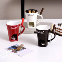 Cozy Christmas Chocolate Fondue Mug