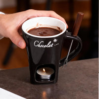 Cozy Christmas Chocolate Fondue Mug