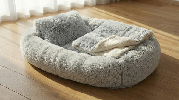 Cozy Human Dog Bed